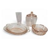 Pink Depression Glass