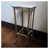 Antique Onyx & Gilt Bronze Fern Stand