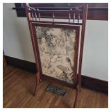 Woven Tapestry Artist Scene Fireplace Screen