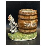 Hound Dog Vase Imperial Porcelain Company No