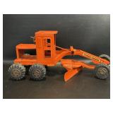 Marx Power Grader Orange Steel Toy , Missing a