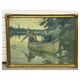 Art Print A Timely Catch" by Philip R. Goodwin