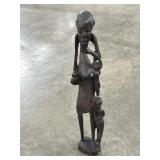 14 Inch Hand Carved African Tribal Statue