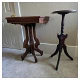 Pair of Antique Pedestal Tables