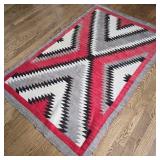 47" x 74" Navajo Rug