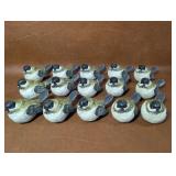 15 Resin Decorative Birds