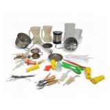 Vtg Kitchen Tools Measuring Cups Juicers Tea