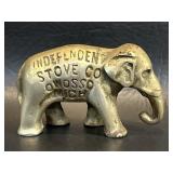 Antique Cast Elephant Independent Stove Co Owosso