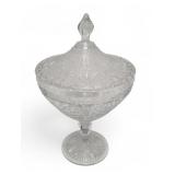 VTG EAPG Indiana Glass Rosettes And Pinwheels.