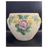 Vintage Art Pottery Jardiniere Unmarked ,