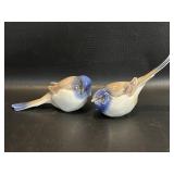 Pair Bing & Grï¿½ndahl Denmark Titmouse Bird