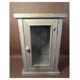 Rustic Modern Table Top Display Cabinet