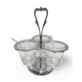 Vtg Serving Condiment Carousel Caddy Vogue by