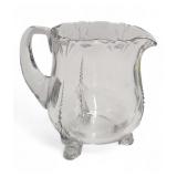 VTG Heisey Empress 3 Footed Dolphin Pitcher