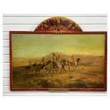 Western Art CM Russell Sun River War Party on