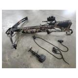 Barnett Quad 400 Crossbow 345 FPS! Quiver is