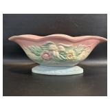 Hull Art Pottery Console Bowl Wildflower Pattern