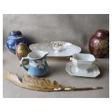 Mother of Pearl Shallow Footed Trinket Dish &