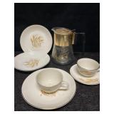 VINTAGE MCM DAVID DOUGLASS FLAMEPROOF GOLDEN
