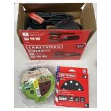 New Craftsman 5 In Random Orbit Sander & Discs
