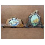 Antique Wooden Towel Racks