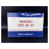 VTG Metal Johnson & Johnson Emergency First Aid