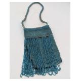 Vintage Glass Beaded Evening Bag