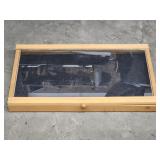 Wooden Shadow Box Display Case