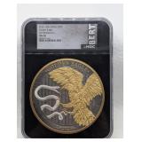 2025 1 KILO (3215OZ) GOLDEN EAGLE MS70 RARE MALTA