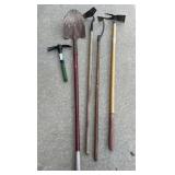 Weeding Hoes, Shovel & Mini Tiller Garden Tools