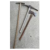 2 Pick Axes & Ax Tools