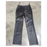 Womens Copper Key Leather Pants Sz 7 Genuine