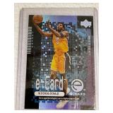 Upper Deck Kibe Bryant E Card These cards are