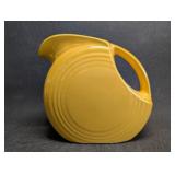 Fiesta Fiestaware Small Yellow Disc Pitcher