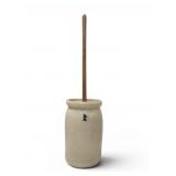 Antique Stoneware 2 Gallon Butter Churn