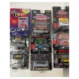 9 NOS Die Cast Cars Racing Champions
