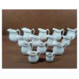 Vintage/Antique Hotel Ware Cream Pitchers,
