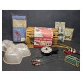Lobster Companion, Lighthouse Swizzle Sticks, NOS