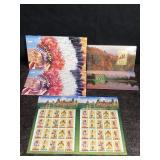 U.S. POSTAGE STAMP SETS NATIVE AMERICAN & MORE