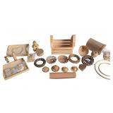 Arts & Crafts Supplies, Cork, Trays, Wood Sticks+