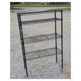 Small Metal Shelf Unit