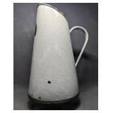 Huge! 10 Liter , 18" Porcelain Enameled Metal