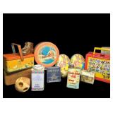 Vintage Tins, American Old Faithful Crayons,