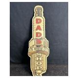 METAL REPO SIGN DADï¿½S SPEED SHOP SPARK PLUG