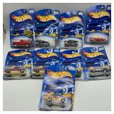 9- 2000 MATTEL NOS HOTWHEELS
