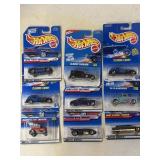 Hot Wheels Die Cast Cars NOS 9