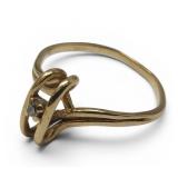 14k Gold & Diamond Ring