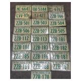 25 OKLAHOMA LICENSE PLATES 1975 OKLAHOMA IS OK A