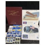 VINTAGE U.S. POSTAGE STAMPS CHARLES LINDBERGHï¿½S