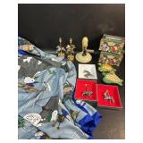 Ornaments Blown Glass Turtles, Carousel Horses ,
